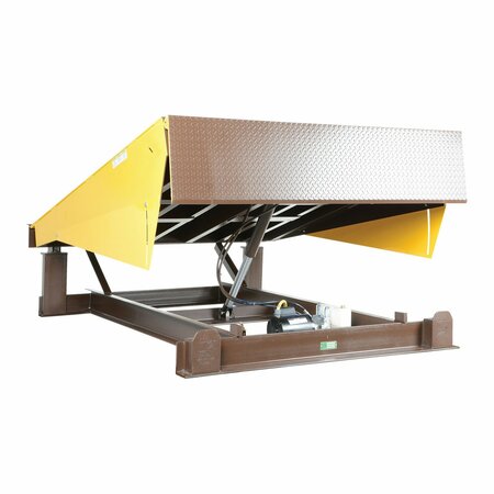 VESTIL 6x8' Elec. Hyd. Dock Leveler 25k EH-68-25